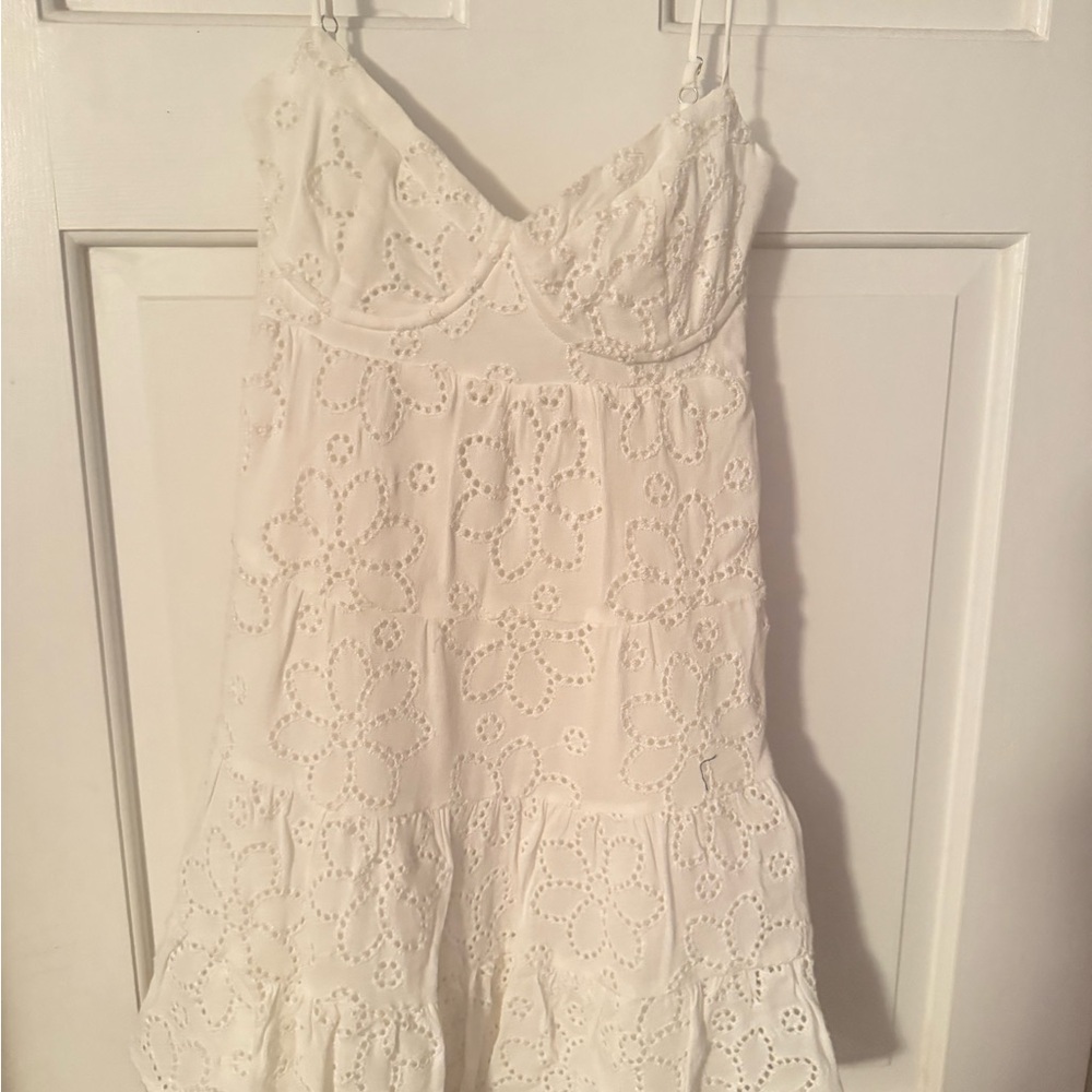 White Eyelet Sundress